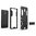 Slim Armour Tough Shockproof Case & Stand for Nokia 3 - Black